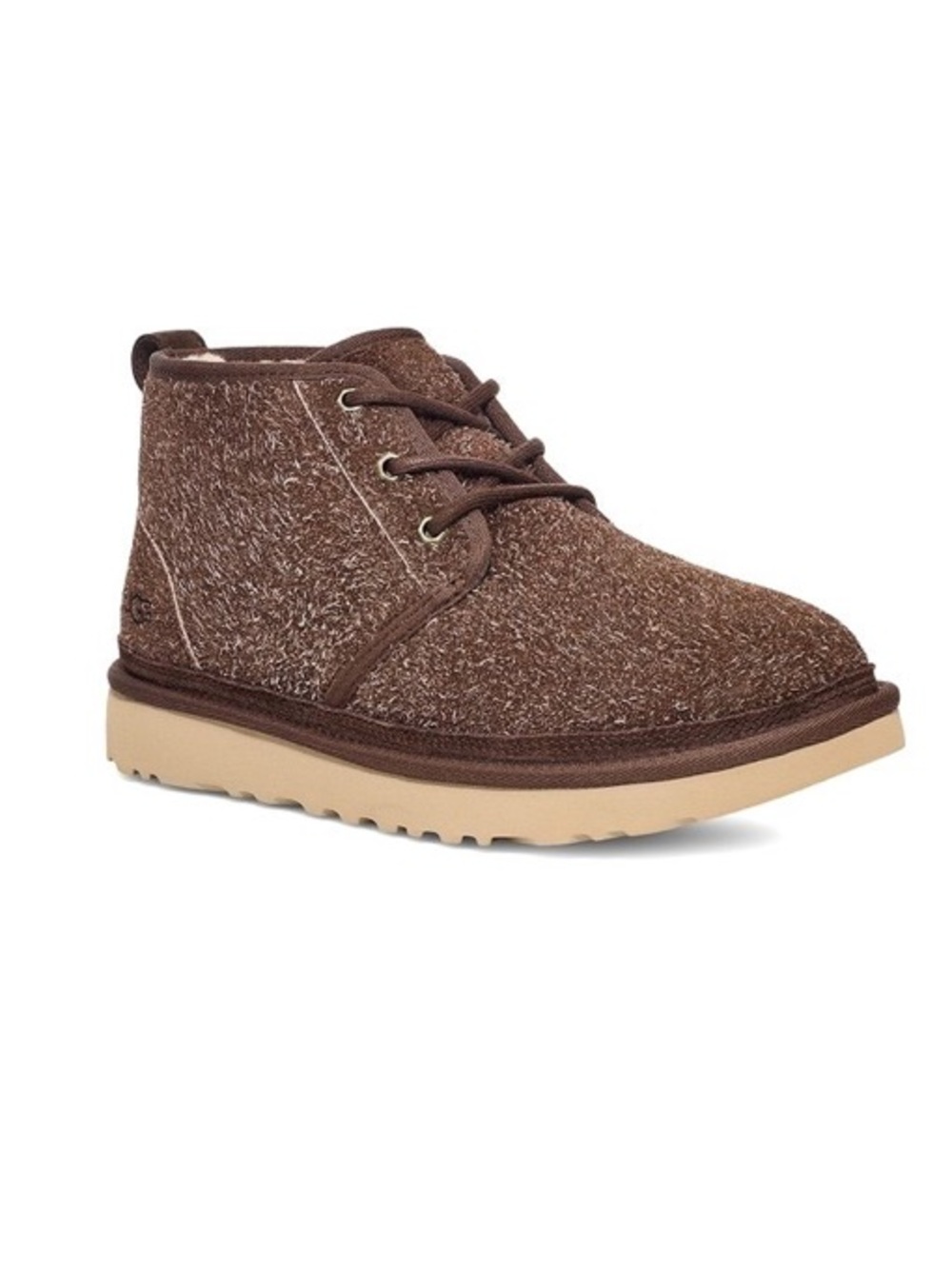 UGG Men’s Brown Neumel Shaggy Suede Boots size 8